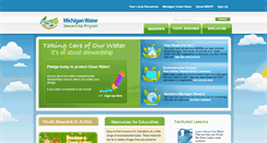 Desktop Screenshot of miwaterstewardship.org